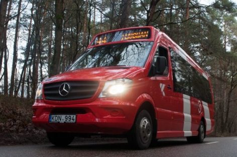 Į Kauno gatves išvažiavo nauji „Mercedes-Benz Sprinter“