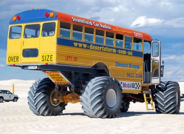 Originalūs mokykliniai autobusai