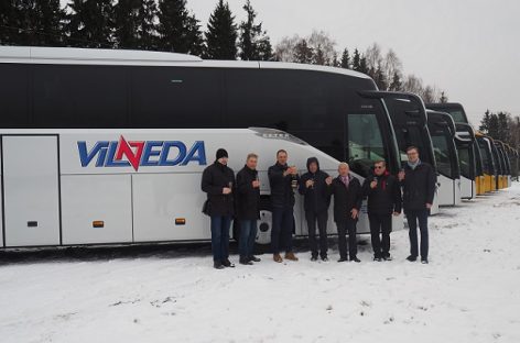 Lietuvoje – devyni nauji, modernūs autobusai