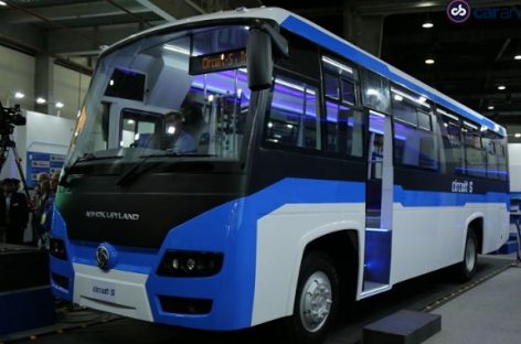 Autobusą su baterijomis pristatė „Ashok Leyland“