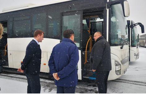 Jonaviškiai įsigijo du naujus autobusus