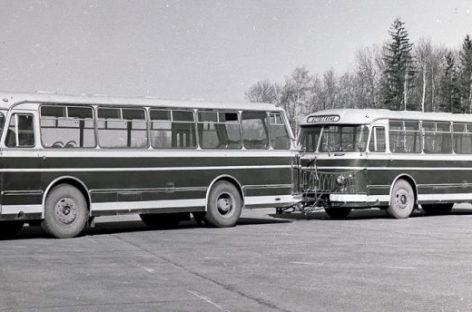 Sovietiniai autobusai su priekabomis
