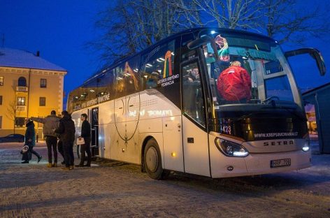 Klaipėdiečiai išbandė naująjį rinktinės autobusą (video)