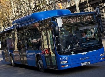 Tbilisyje – dešimtys naujų autobusų