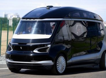 KamAZ pristatė savavaldžio elektrinio autobuso prototipą