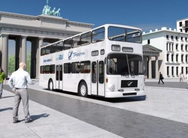Dviaukščiai Berlyno autobusai bus elektriniai