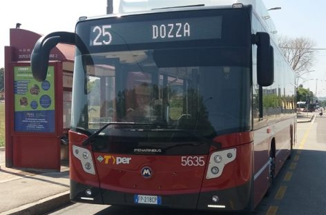 Italijos Bolonijos mieste – daugiau nei 300 SGD autobusų