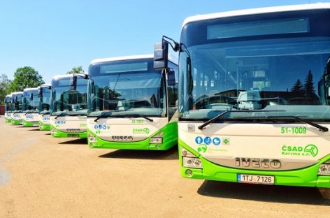 Čekijai – pirmieji tarpmiesčio vežimams skirti dujiniai IVECO autobusai