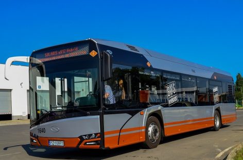 Bulgarijos vežėjai išbando hibridinius autobusus