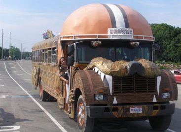 Gyvenimas po mokinių vežiojimo: originaliai perdarytas mokyklinis autobusas