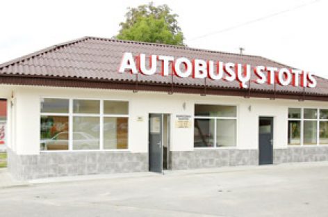 Atidaryta suremontuota Kuršėnų autobusų stotis