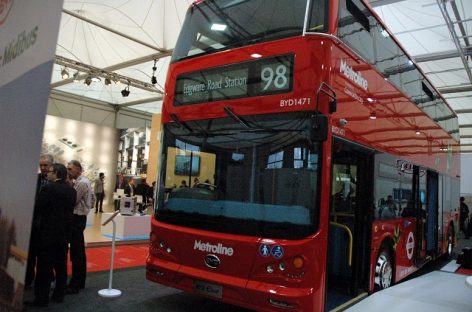 105 elektriniai dviaukščiai autobusai – Mančesteriui