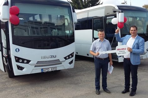 Vilniaus rajono autobusų parke – dar du nauji autobusai