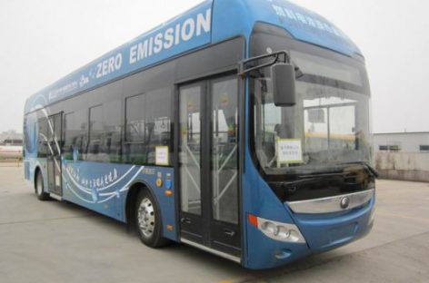 „Yutong“ išbando vandenilinius autobusus Zhengdzou