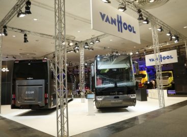 Hanoverio IAA „Van Hool“ pristatė naują autobusų važiuoklę