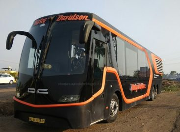 „Harley-Davidson“ autobusas – Indijai