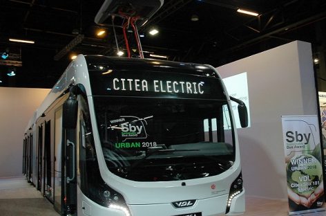 Amsterdame – elektriniai „VDL Citea“