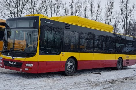 Šiauliuose pristatomi nauji autobusai