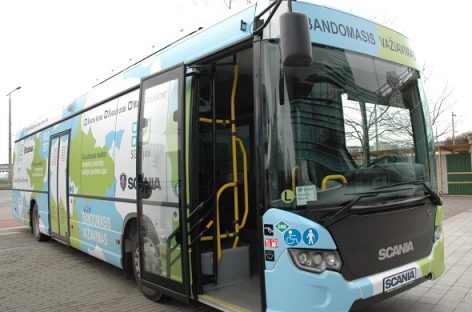 Šiaulių autobusuose – ekologiškesnis kuras