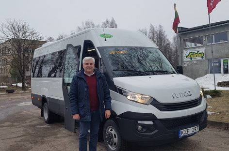 Naujam maršrutui – naujas autobusas