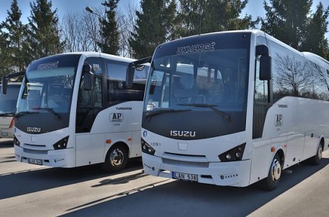 Ukmergiškiai įsigijo naujų autobusų