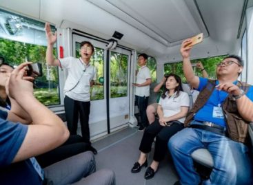 „Yutong“ pristato 5G viešojo transporto projektą