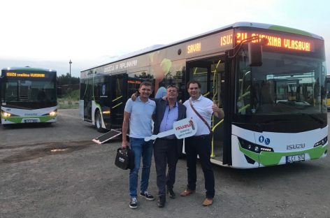 Palangoje – Baltijos šalyse dar nematytas autobusas