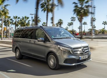 Į Lietuvą atvyko naujasis keleivinių mikroautobusų „Mercedes-Benz“: V klasės modelis