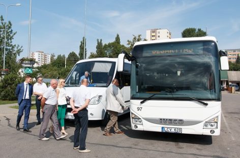 Nauji autobusai – dar viename Lietuvos mieste