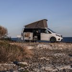 Die neue Mercedes-Benz V-Klasse und Marco Polo, Sitges/Spanien 2019The new Mercedes-Benz V-Class and Marco Polo, Sitges/Spain 2019