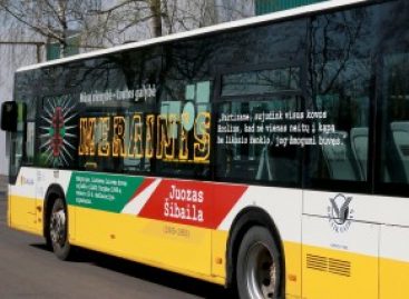 Partizanų istorijos atmintis – ant Šiaulių miesto autobusų