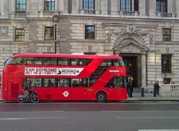 Elektriniai autobusai Londone skleis garsą