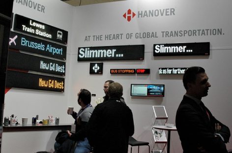 „Hanover Displays“ stende „Busworld Europe“ – ketvirtosios kartos švieslentės