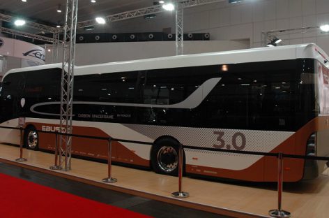 „Ebusco“ autobuso prototipui „Busworld Europe“ parodoje – apdovanojimas už inovacijas