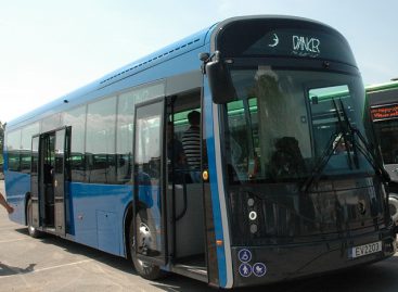 Klaipėdoje išbandomas naujas lietuviškas elektrinis autobusas