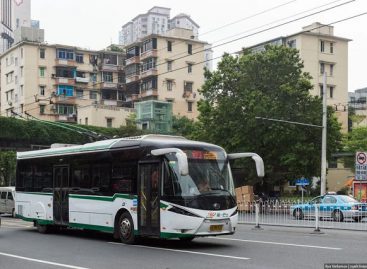 Troleibusai važinėja 27-iuose Kinijos miestuose, jų tinklas plečiamas
