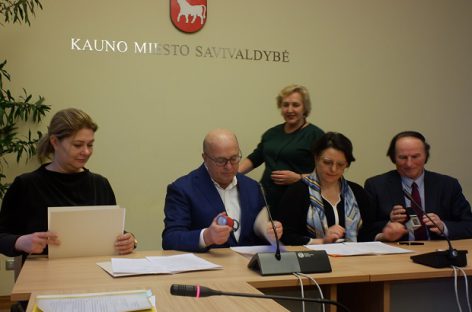 Kauno miesto Trišalės tarybos posėdyje pasirašyta bendradarbiavimo sutartis