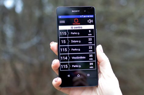 Vilniuje startuoja viešojo transporto programėlė regėjimo negalią turintiems keleiviams
