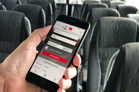 Autobusų vežėjai pristato mobiliąją programėlę – siūlo bilietą įsigyti trimis paspaudimais