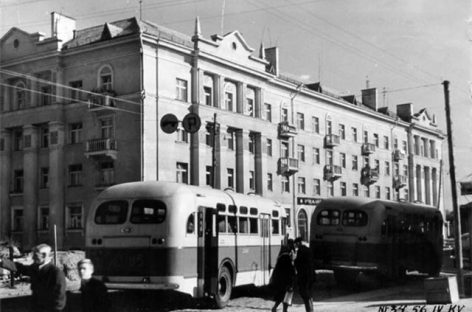 Sostinės autobusų istorija: 1950-ieji