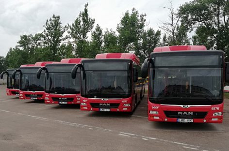 Vilniuje bus pristatyti nauji MAN autobusai