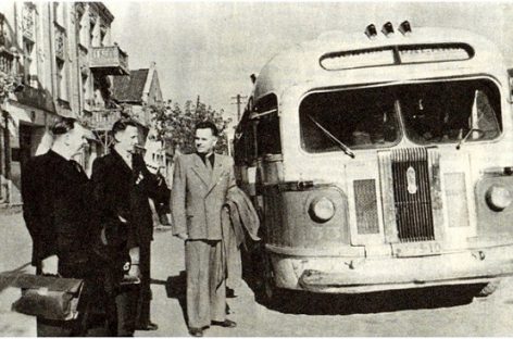 Sostinės autobusų istorija 1955-aisiais