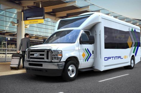 „Optimal-EV“ ir „Proterra“ sukūrė žemagrindį elektrinį mikroautobusą