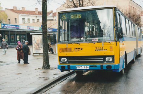 Prieš 25 metus Vilniaus gatvėse pasirodė „Karosa“ autobusai