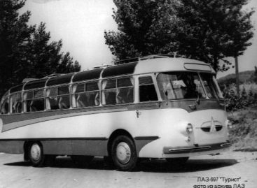 Išskirtinis sovietinis autobusas – LAZ-697 „Tourist“