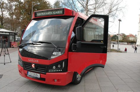 2030 m. Vilniuje daugiau nei pusė viešojo transporto bus elektriniai