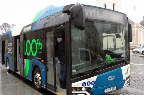 Koks elektrinis autobusas veš keleivius Jonavoje?