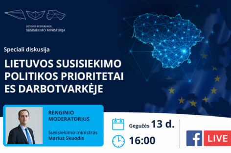 Diskusija: Lietuvos susisiekimo politikos prioritetai ES darbotvarkėje