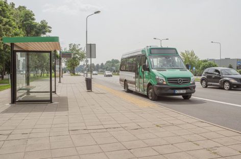 Alytuje – naujos viešojo transporto stotelės