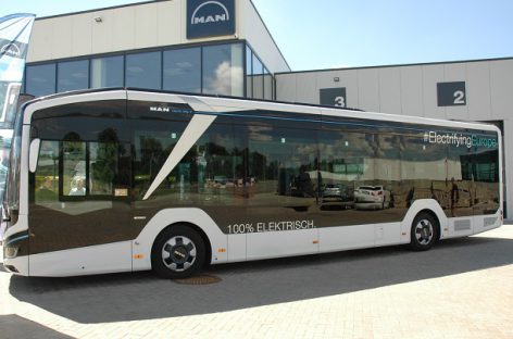 Elektrinių MAN autobusų užsakymų padaugėjo iki 700